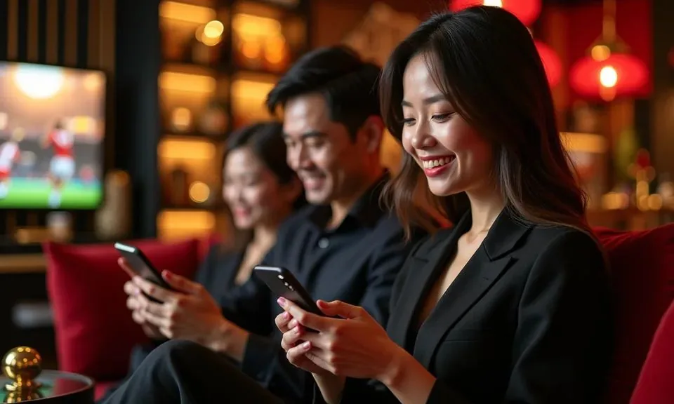 Mobile casino lobby